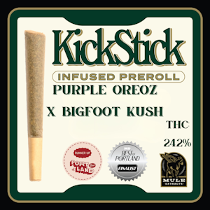 MULE EXTRACTS - Kick Sticks | Inf PR CR 1pk/1g [H] | Purple Oreoz X Bigfoot Kush
