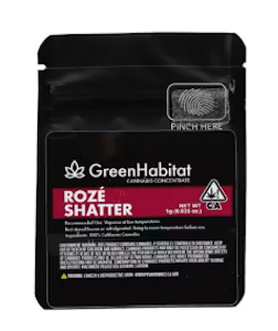GREEN HABITAT - Green Habitat - Shatter - Roze (S) 1G