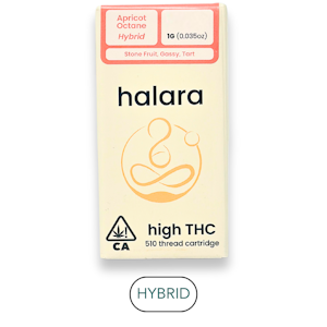 HALARA - Halara - High THC - Apricot Octane - Vape Cart - 1.0g