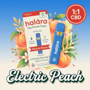 Halara | Electric Peach | 3:1 High CBD| AIO