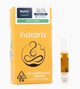 Halara 1g Runtz Live Diamond Cartridge