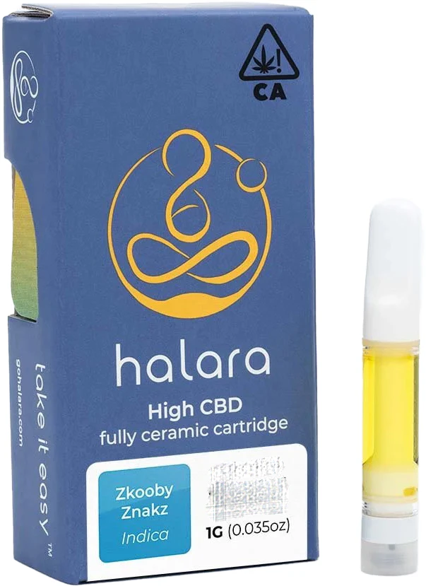 Halara - CBD Zkooby Znakz Cartridge  Main Image