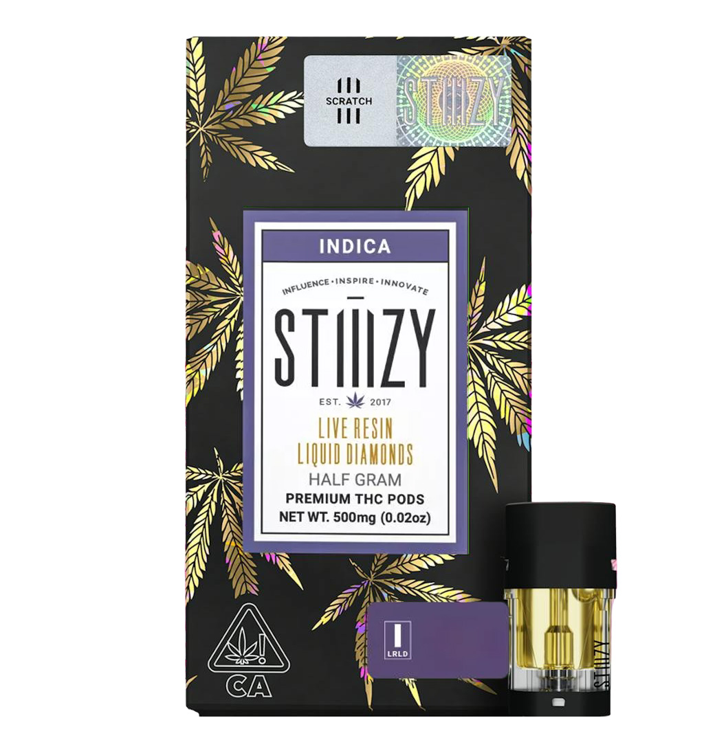 STIIIZY | White Widow | Live Resin Liquid Diamonds | Pod | 0.5g