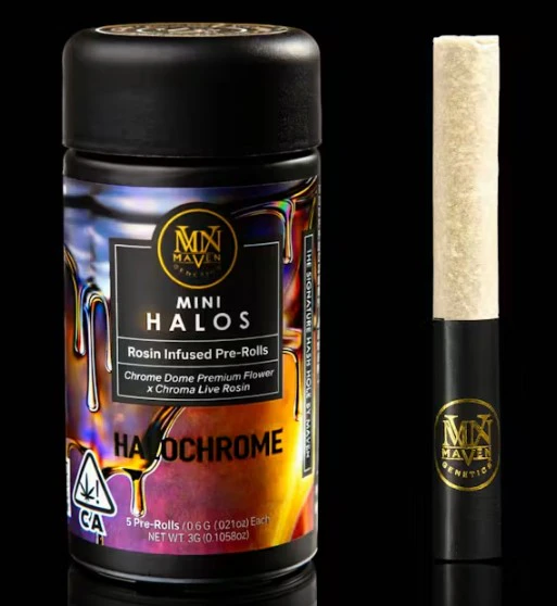 Marijuana Maven - Maven .6g Halochrome Mini Halo Infused Preroll 5pk Main Image