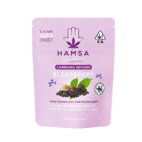 HAMSA | Elderberry 2:1 CBN Gummies | 10pk/100mg