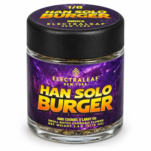 ElectraLeaf - Han Solo Burger-Indica- 21.61% THC | 3.5g (Flower) | Electraleaf   AB3