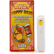 Aloha Punch 1g Distillate All In One Cart - Happy Daze