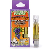 Concord Grape 1g Distillate Cart - Happy Daze