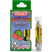 Watermelon 1g Distillate Cart - Happy Daze