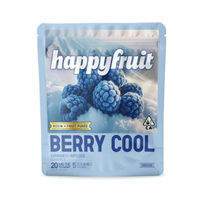 Happy Fruit - Happy Fruit - Berry Cool Rosin Gummies 5ct 100mg