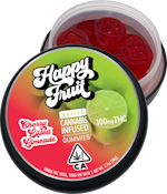 Happy Fruit | Cherry Lifted Limeade Sativa | Gummies - 100mg THC 10pk (10mg/gummy)