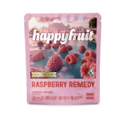 Happy Fruit - Raspberry Remedy Rosin Gummies THC:CBG:CBC 1:1:1 5ct 100mg
