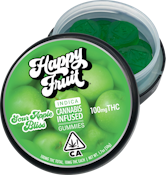 Happy Fruit | Sour Apple Bliss Indica | Gummies - 100mg THC 10pk (10mg/gummy)