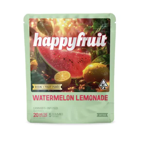 Happy Fruit - Happy Fruit - Watermelon Lifted Lemonade Rosin Gummies 5ct 100mg