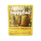 Happy Fruit - Peaceful Pineapple - Rosin Gummies 1:1:1 5pk - THC:CBD:CBG 100MG