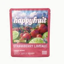 Happy Fruit - Happy Fruit - Strawberry Limeade - Gummies 100MG THC + 50 MG THC-V Main Image