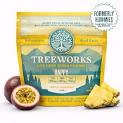 Happy 1:3:3 THC:CBG:CBD - 100mg Rosin Gummies - Treeworks