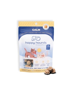 Happy Hounds - Happy Hounds | Calm Peanut Butter Chews | For Dogs & Cats | 150 mg