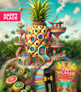 HAPPY PLACE - Happy Place - 2g AIO - Pineapple Fizz