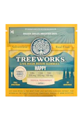 Happy | Tropical Passionfruit | Live Hash Rosin Gummies | 1:3:3 | THC:CBD:CBG | [100mg]