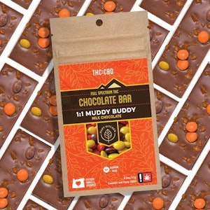 Hapy Kitchen - Muddy Buddy 1:1 Milk Chocolate, Chocolate Bar, Mini Bar