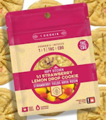 Hapy Kitchen Cookie: 1:1 Strawberry Lemon Drop Cookie