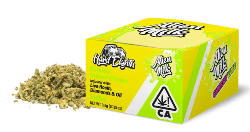Hard Eighth - Hard Eighths Infused Shake 3.5g Alien Milk Main Image