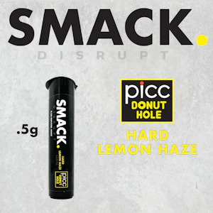 Smack - Hard Lemon Haze | Infused PreRoll | 0.5g x 1pk | Smack