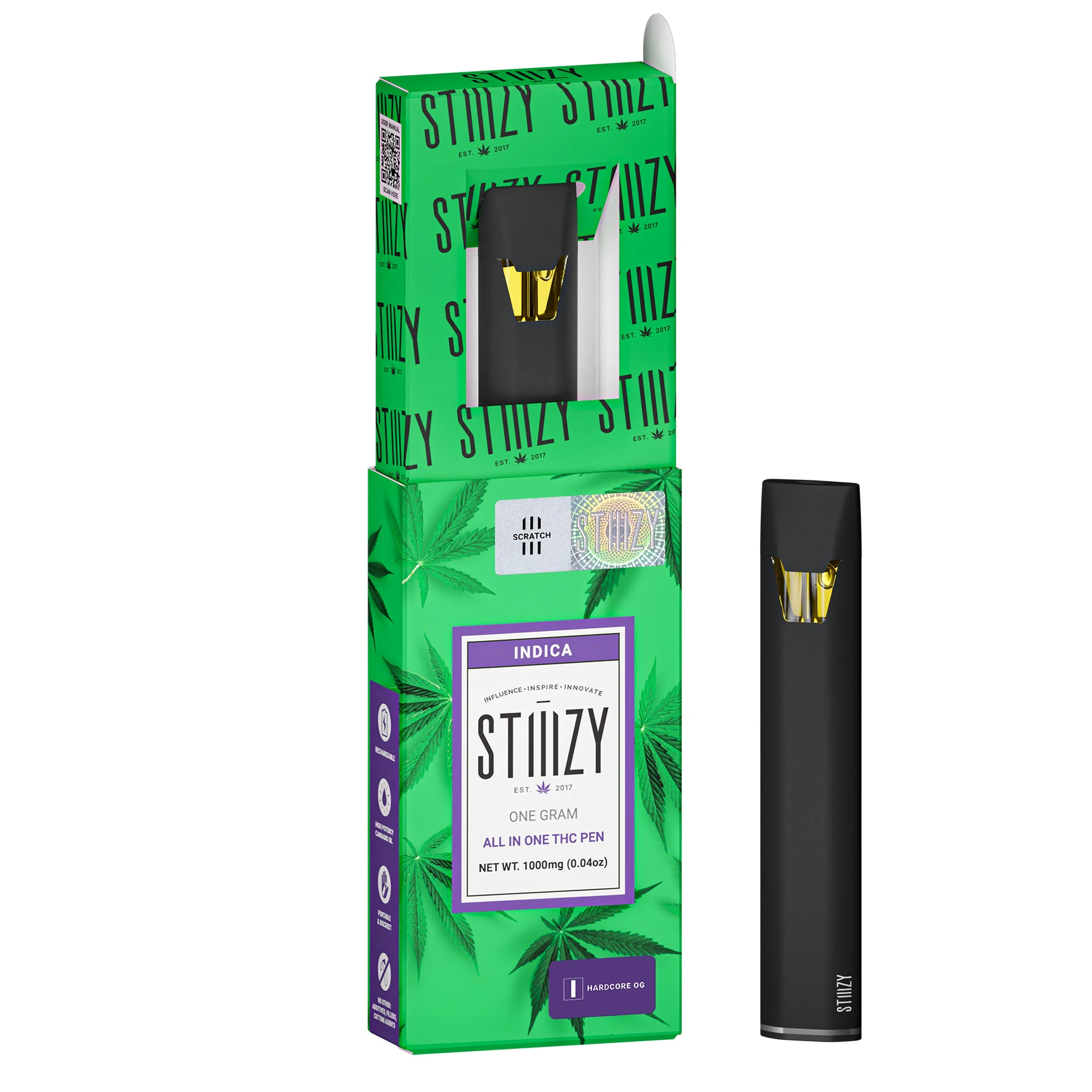 STIIIZY - Hardcore OG | AIO | 1g | Stiiizy Main Image