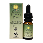 Harmony Rose | 30ml CBD:THC 130:183mg Tincture | Emerald Spirit