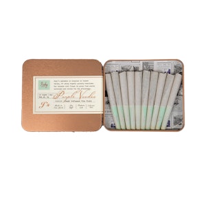 Ruby Farms - Ruby Farms- Purple Voodoo- Hash Infused- .5g/10pk prerolls