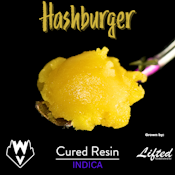 Hash Burger, Cured Resin Badder