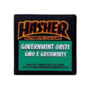 HASHER - GOVERNMINT OASIS - COLD CURE HASH ROSIN 1G - HASHER