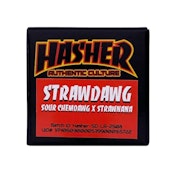 STRAWDAWG - COLD CURE HASH ROSIN 1G - HASHER