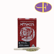Gomishi x Riddles Hash Infused Pre-Rolls (5pk)