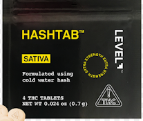 [Level] Hashtab 3 Piece - 25mg - Sativa