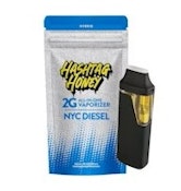 Hashtag Honey: NYC Diesel 2g Disposable AIO