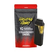 Hashtag Honey: Strawberry Diesel 1g Disposable AIO