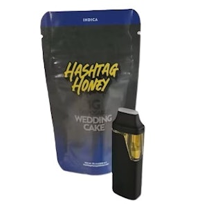HASHTAG HONEY - Hashtag Honey: Wedding Cake 1g Disposable AIO