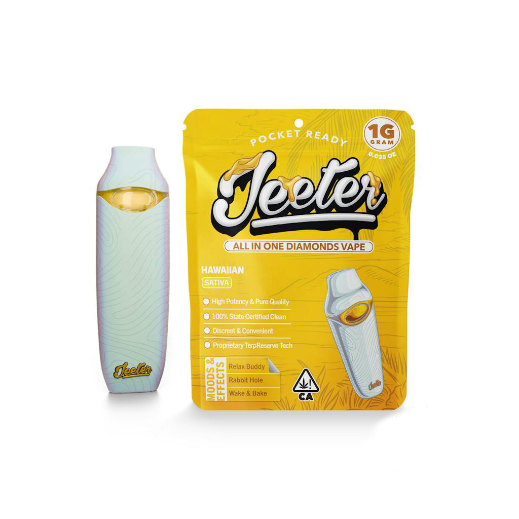 Jeeter Concentrates Hawaiian Liquid Diamond All-In-One Vape 1.0g
