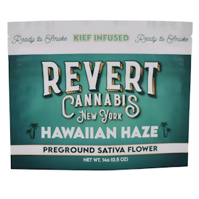 Hawaiian Haze - Kief Infused Preground Flower - 14g
