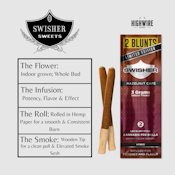 Swisher Infused Blunt Hazelnut Cafe 2pk (2x1.5g) 3g