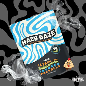 Hazy Daze Larry Bird Mintz Infused Preroll Pack (14x.7g)