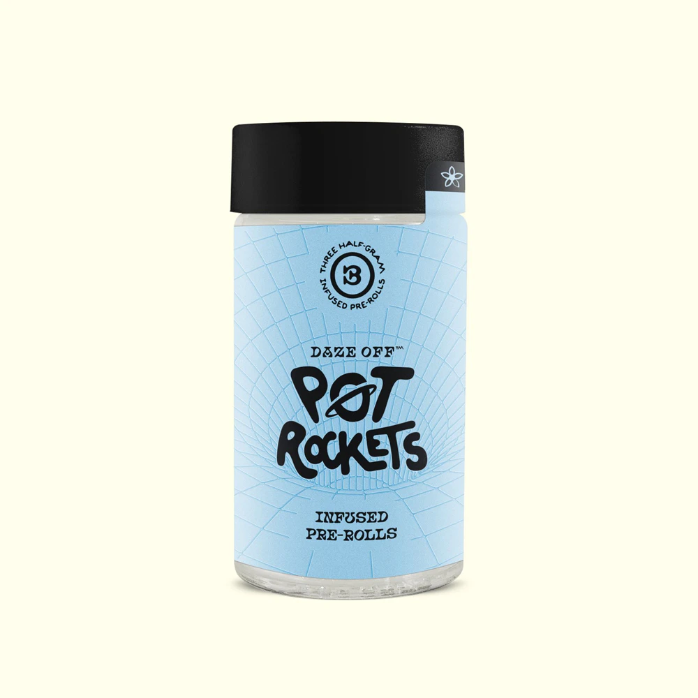 Daze Off - 5pk - Cherry Pie - Pot Rockets - 2.5 (H) - Daze Off Main Image