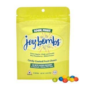 JoyBombs - Joy Bombs Sour Candies - 100mg - Joy Bombs