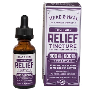 HEAD & HEAL - Relief - 300mg Tincture
