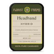 Headband | Pre-rolls | 0.5g 7-pack | Florist Farms