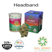 Sol Spirit | Headband | Sungrown Flower | 1/8oz