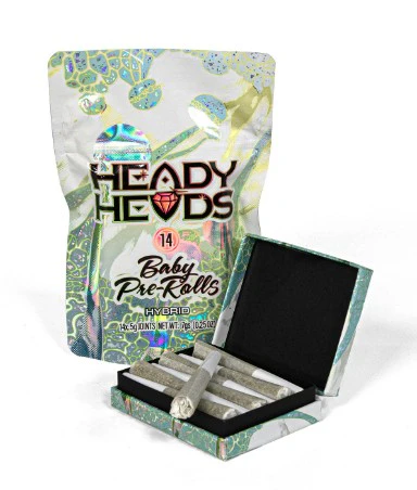 Heady Heads - Heady Heads .5g Blue Nerdz Preroll 14pk Main Image