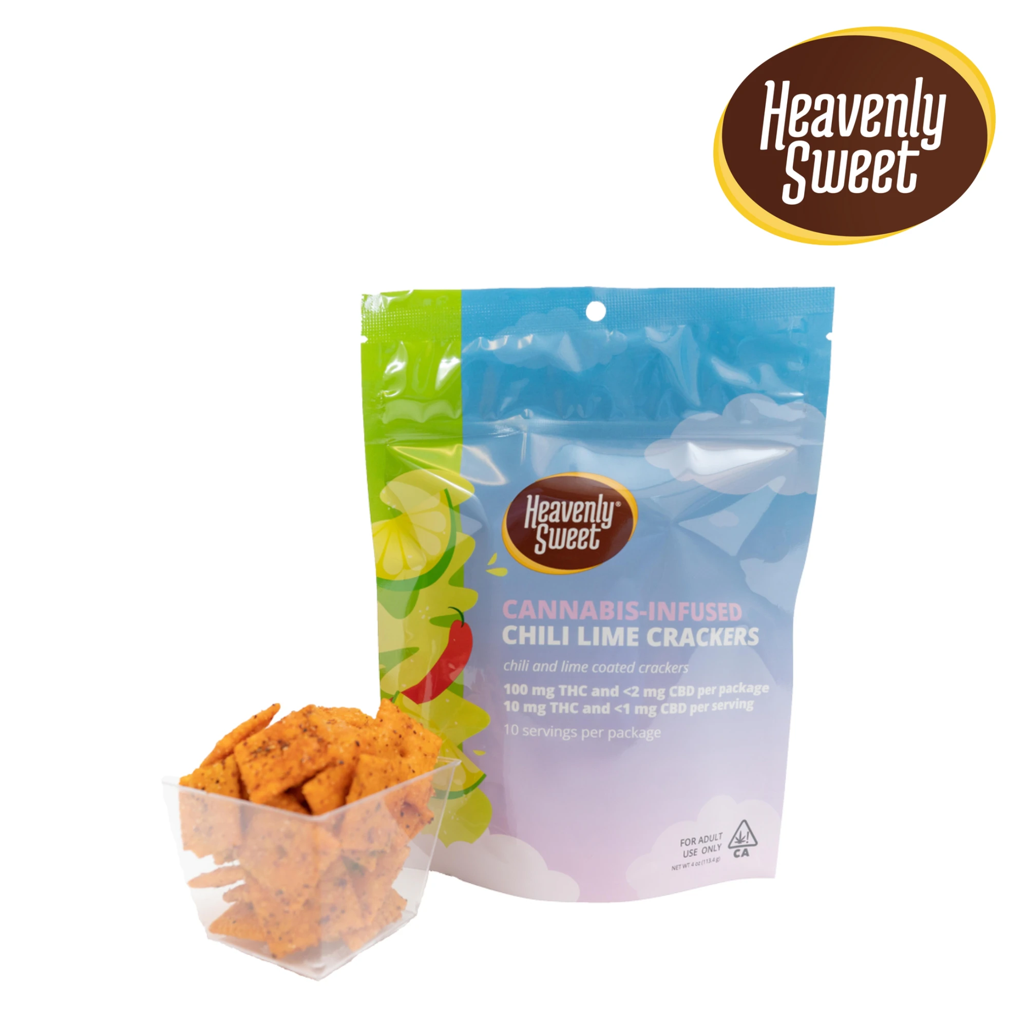 Heavenly Sweet - Chili Lime Crackers Main Image